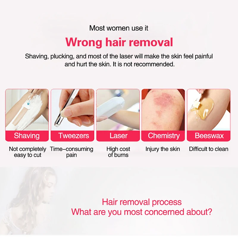 SONAX PRO, 4 в 1, Женская бритва, для женщин, эпилятор, безупречное удаление волос, безболезненный депилятор для лица, триммер для бровей, бикини, подзарядка