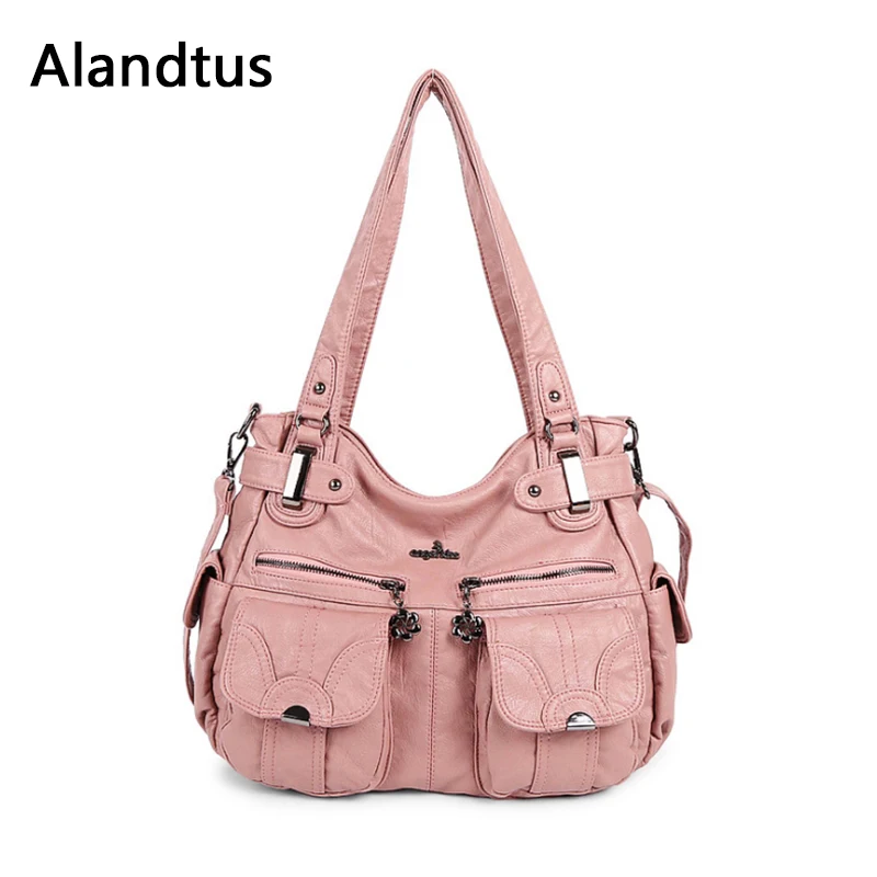 

Alandtus Fashion Handbag For Women Crossbody Bags For Women 2019 Female High Quality PU Leather Shoulder Bags Sac A Main