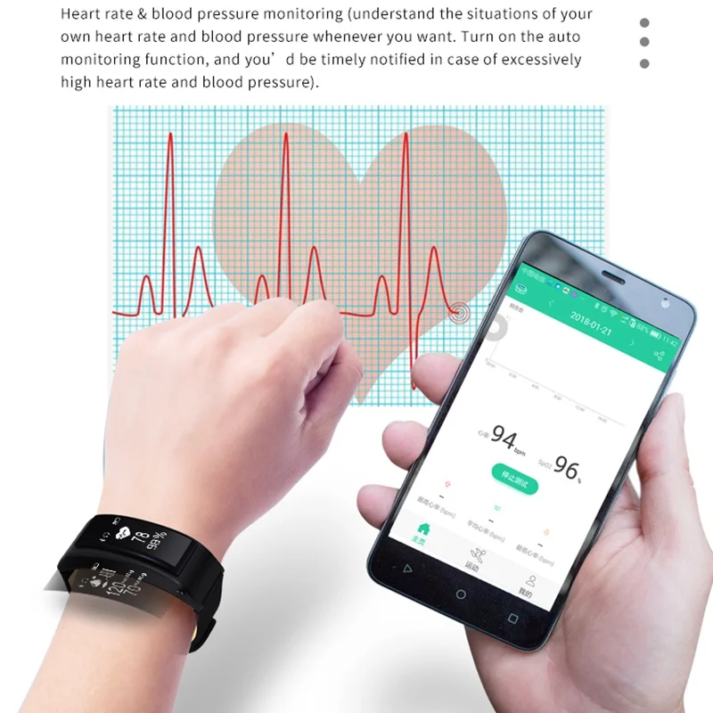 S3 PLUS Talk Band Bluetooth Гарнитура Браслет фитнес носимые спортивные совместимые смарт