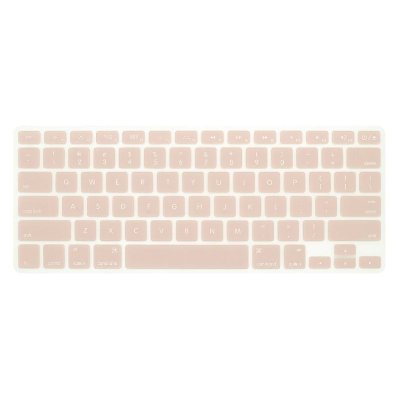 Silicone Keyboard Cover Protector Skin for Apple Macbook Pro MAC 13 15 Air 13 Soft keyboard stickers 9 Colors-1
