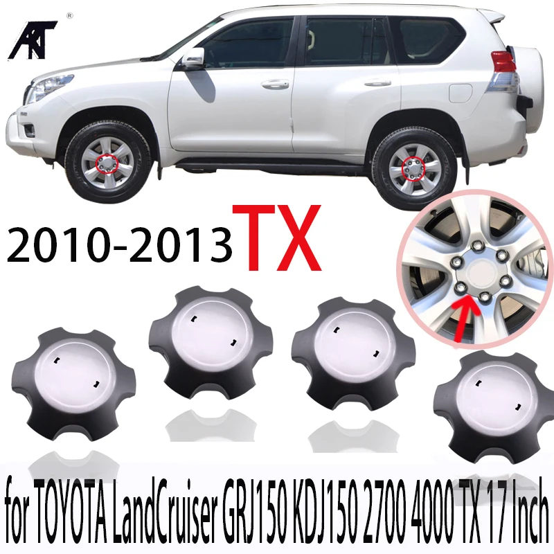 Wheel Rim Cover Center Hub Cap For toyota Landcruiser Grj150 Kdj150 17