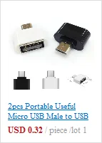 2 в 1 OTG Micro USB хост Мощность Y сплиттер USB адаптер к Micro 5 Pin Мужской Женский кабель