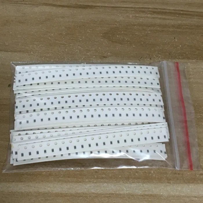 20 значений * шт. = 400 0805 SMD комплект резисторов 1% 1/8 Вт (10 Ом ~ 1 м ом) компонент сделай