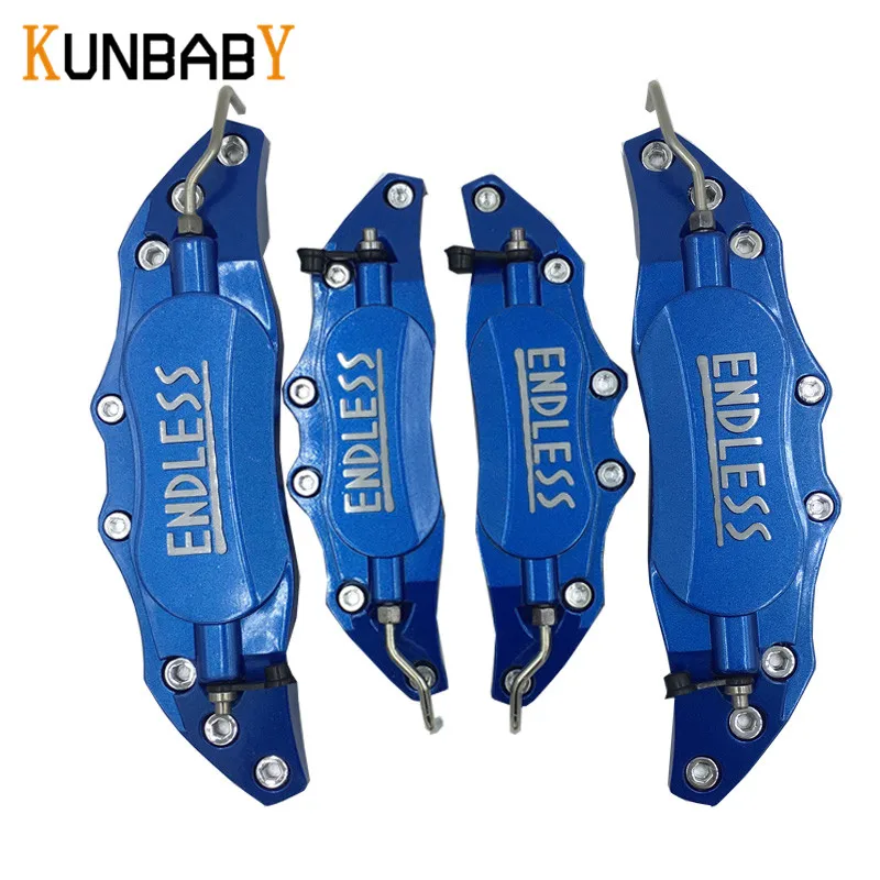 KUNBABY 4PCS Front Rear Car Styling ENDLESS Caliper Cover Aluminum Brake Caliper Covers Decoration Car Styling