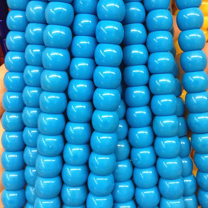 Разноцветные каучуковые Ambers Bodhi Rondelle Bead буддистская молитва бусины россыпью из