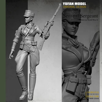 

Yufan Model 1/35 Female Sniper Resin Soldier Colorless And Self-assembled Yfww-2006