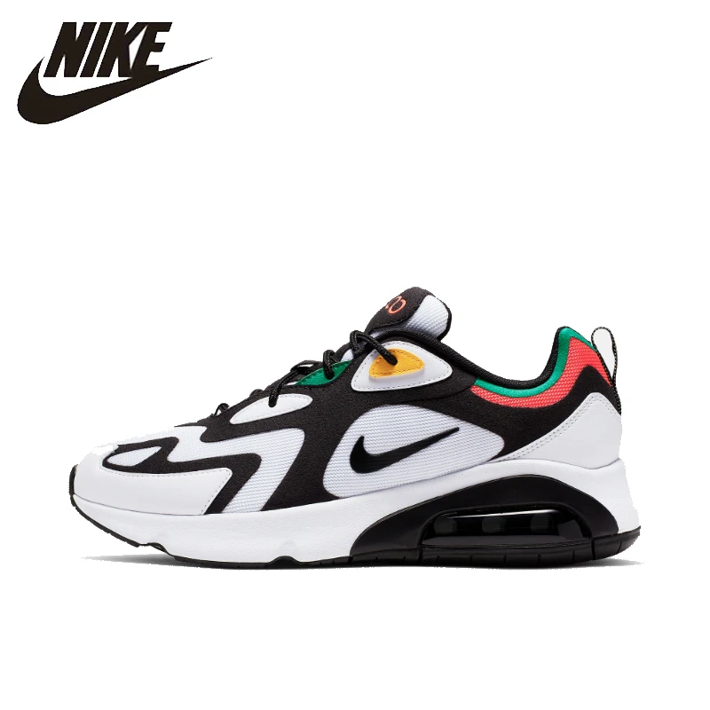 

Nike Air Max 200 Man Running Shoes Breathable Sneakers New Arrival Original #AQ2568-101