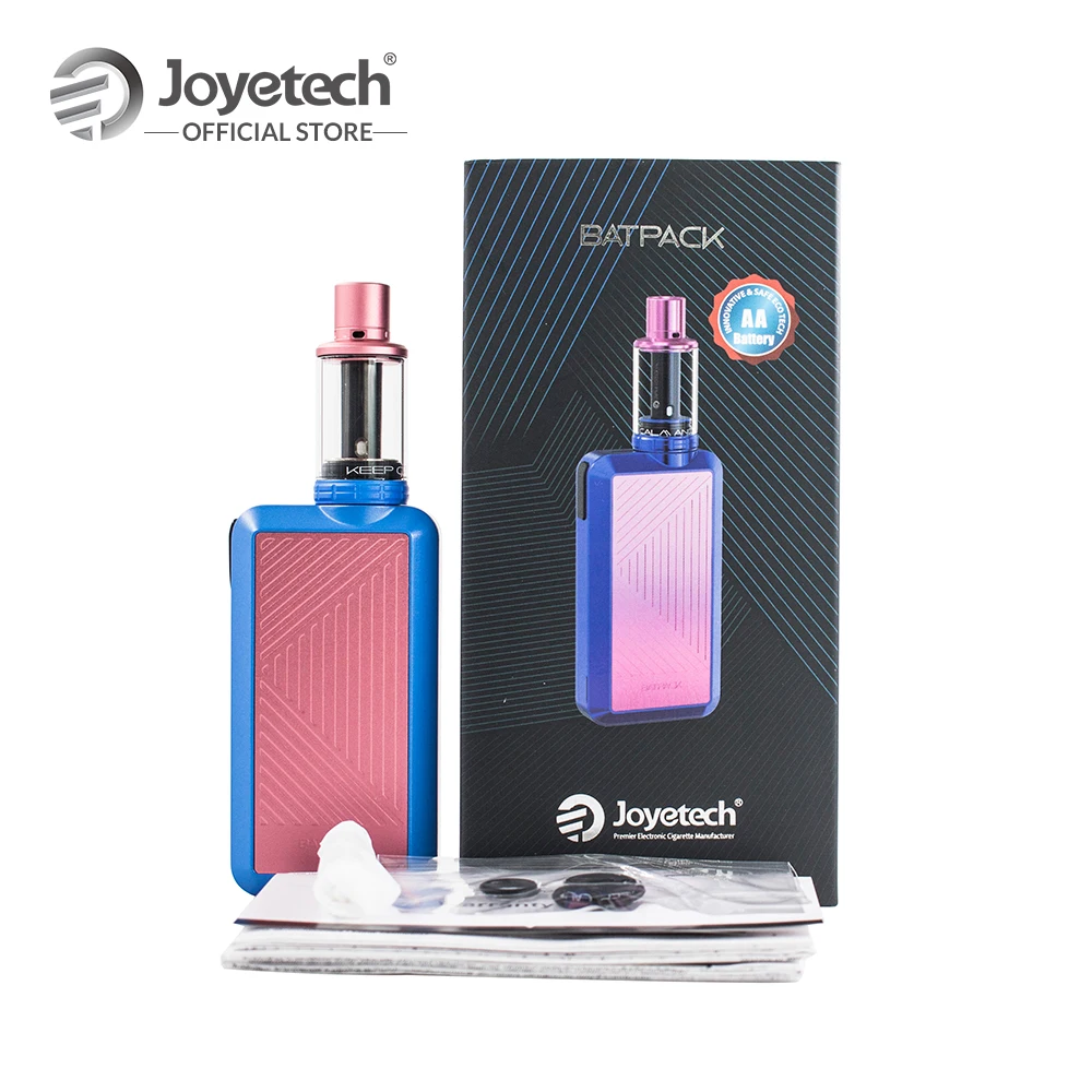 

France Warehouse Original Joyetech BATPACK Kit With Joye ECO D16 Atomizer 2.0ml Capacity in 0.5ohm BFHN MTL. Head E Cigarette