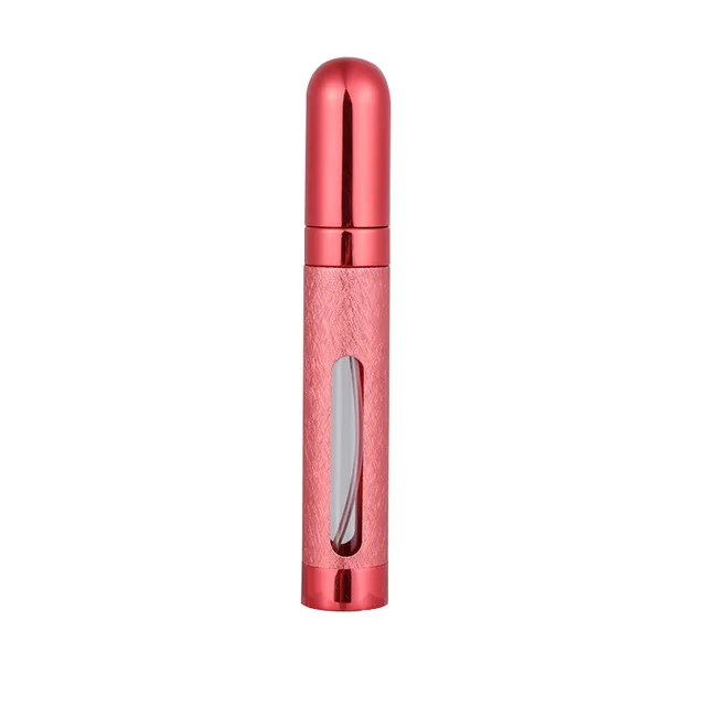 OSHIONER 5 мл/12 мл Портативная Алюминиевая многоразовая парфюмерная бутылка с пульверизатором для путешествий контейнер с пустыми контейнерами флакон для духов - Цвет: 12ml red