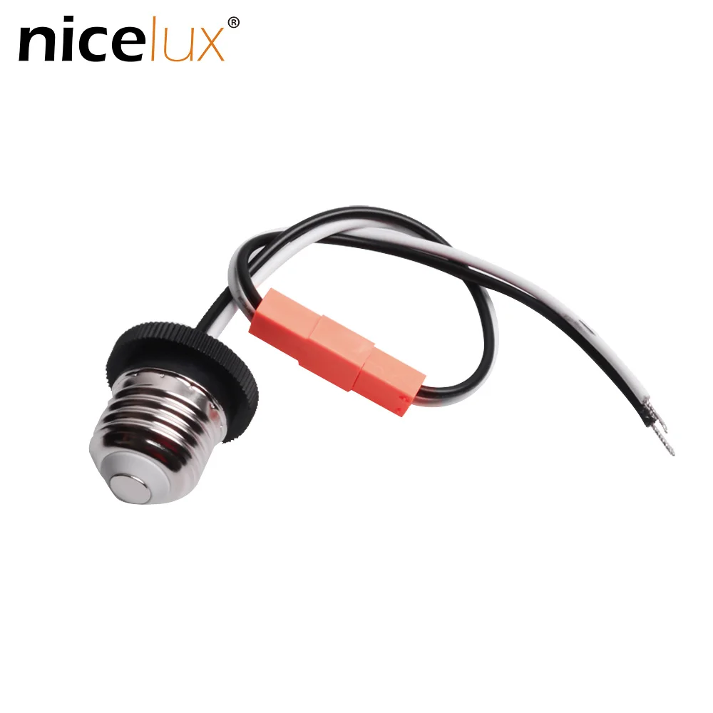 

1pair/lot 600V 6A Quick Wire Connector for LED Downlight to Power Ballast Plug Cable Male to Famale with E26 E27 Lampholders
