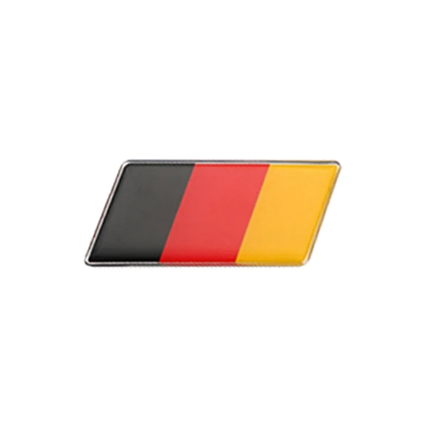 Автомобильный Стайлинг 3D металлический эпоксидный флаг наклейка национальные флаги эмблема Авто Аксессуары для автомобилей мотоциклы ноутбук телефон дверь наклейка - Название цвета: Germany B