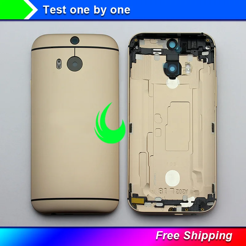 

New Original Rear Back Housing For HTC One M8 Back Cover Battery Door with Camera Lens 831C For M8 Battery Housing