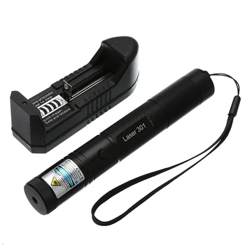 

Universal Military Blue Laser Pointer 405nm Lazer Pen Beam+ 18650 Battery + Charger