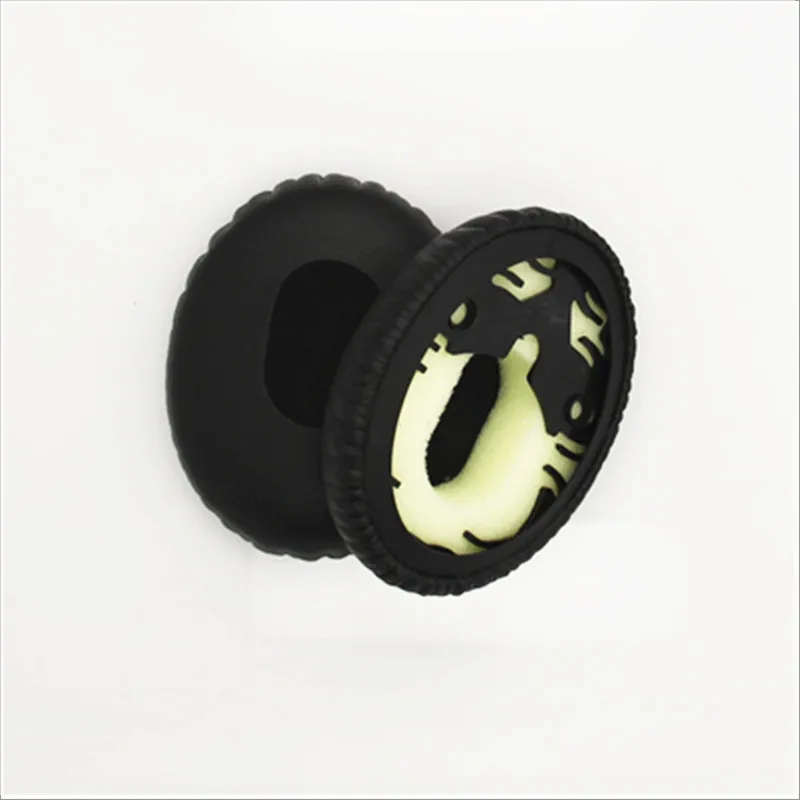 Linhuipad 1 pair Replacement Proteinear Headp Leatherette Ear Cup Ear Pads Cushions For QC3 over head headphone