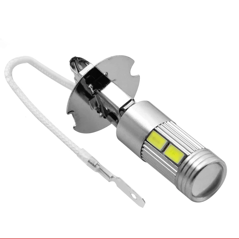 1 шт. H3 светодиодные лампы Автомобильные противотуманные фары высокой мощности лампы 5630 SMD Автомобильные ходовые огни светодиодные лампы автомобильные лампы 12 В 6000 К Белый Желтый янтарь