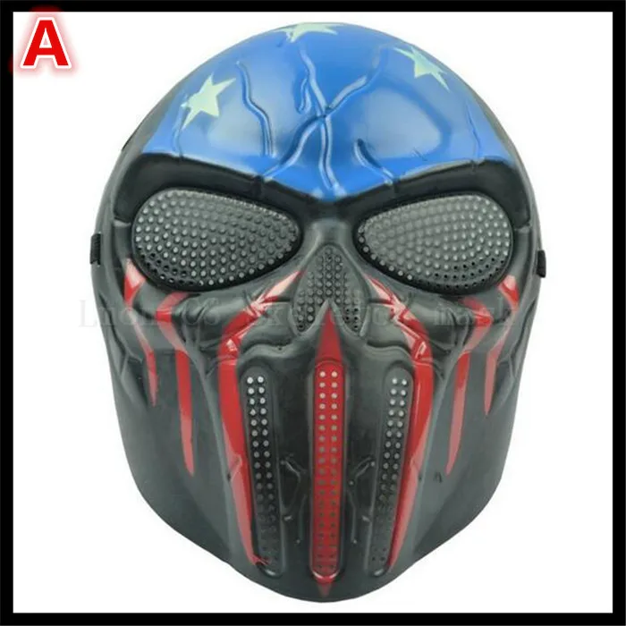 New Cool Paintball Hunting Game Skeleton Warrior Mask demon CS mask