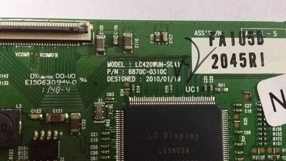 1pcs/lot 6870C-0318B replace 6870C-0310C board for LC420WUN-SCA1 good quality
