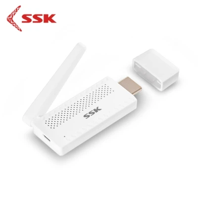 

Original SSK SSP-Z100 Plus Wireless HDMI Smart Dongle Media 2.4G/5G WIFI TV Stick Display Receiver Support Miracast Airplay DLNA