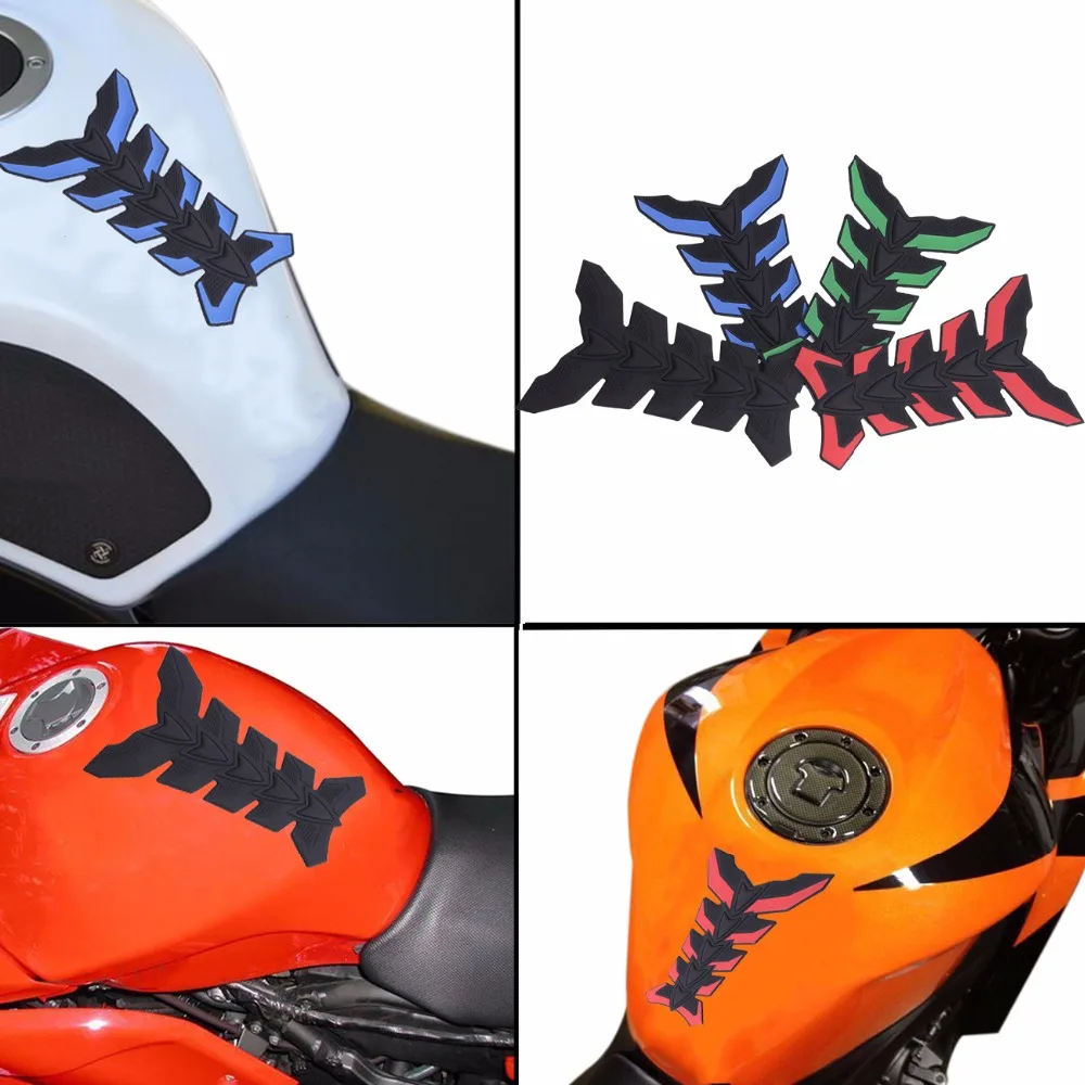 Buy Motorcycle 3D Rubber Tank Protector Pad For Yamaha