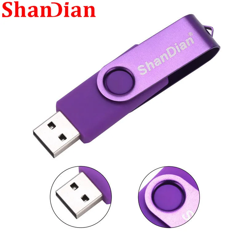 USB флеш накопитель SHANDIAN 2 0 S303 128/64/32/16/4 ГБ|USB флэш-накопители| |