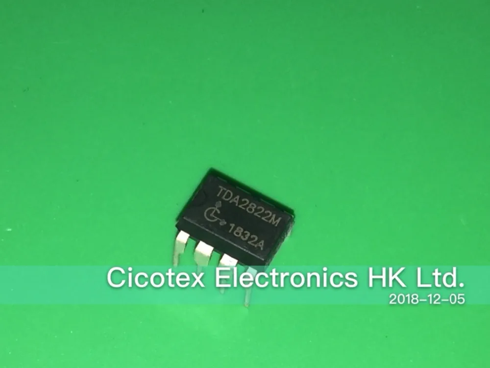 

10pcs/lot Free Shipping TDA2822M DIP8 IC AMP AUDIO DUAL LOW VOLT 8MDIP 3-6V/9V/12V