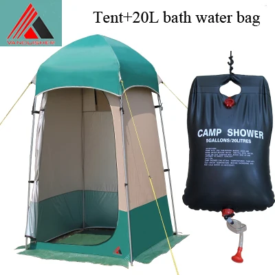 VANQUISHER Высокое качество Открытый Сильный душ палатка/туалет/Туалетная меняющая комнатная палатка/Открытый подвижный WC Рыбалка зонт палатка