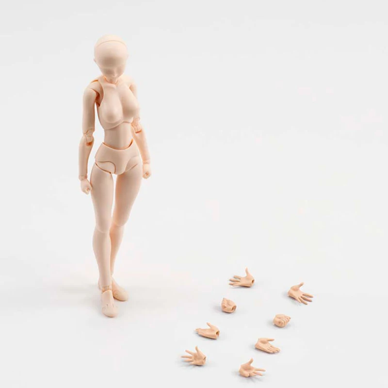 Аниме Archetype He She Ferrite Figma подвижные тела Feminino Kun Body Chan ПВХ фигурка модель игрушки кукла для коллекционирования