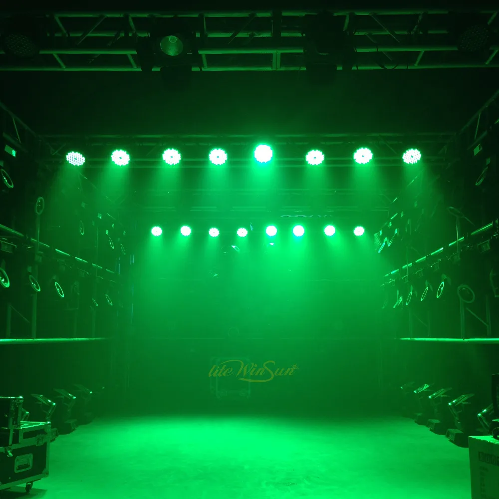 RGBW QUAD COLOR PAR LED INDOOR ROOM PARTY WASH STAGE LIGHTING (2)