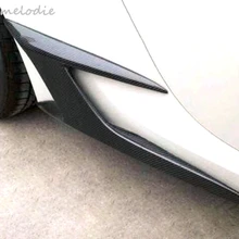 Настоящее углеродное волокно/Грунтовка Неокрашенная FRP кузова автомобиля боковые юбки воздушный диффузор для Toyota FT86 GT86 SCION FR-S SUBARU BRZ