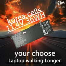 HSW 11.4V 36WH Battery for Acer Aspire E3-111 AC14B18J 3ICP5/57/80 KT.0040G.004 jigu new battery 31cp7 61 80 934t2119h ac14a8l kt 00307 003 for acerfor aspire 7 591g 56bd v 15 nitro vx 15 vn7 591g vn7 791g