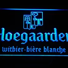 A173 Hoegaarden Бельгия пивной бар светодиодный неоновая вывеска для организаций и магазинов с включения/выключения 20+ Цвета 5 размеров на выбор