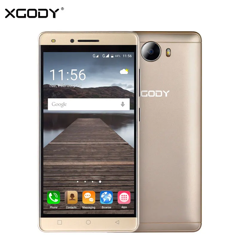 In Stock XGODY X11 3G Unlocked Android Mobile Phone 5 Inch MTK6580 Quad Core 1G 8G
