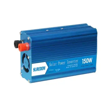 

SUREDOM Solar Car Inverter 150W/200W/300W/500W DC12V 24V To AC220V Variable Frequency Sine Wave Plug Power Converter Inverter