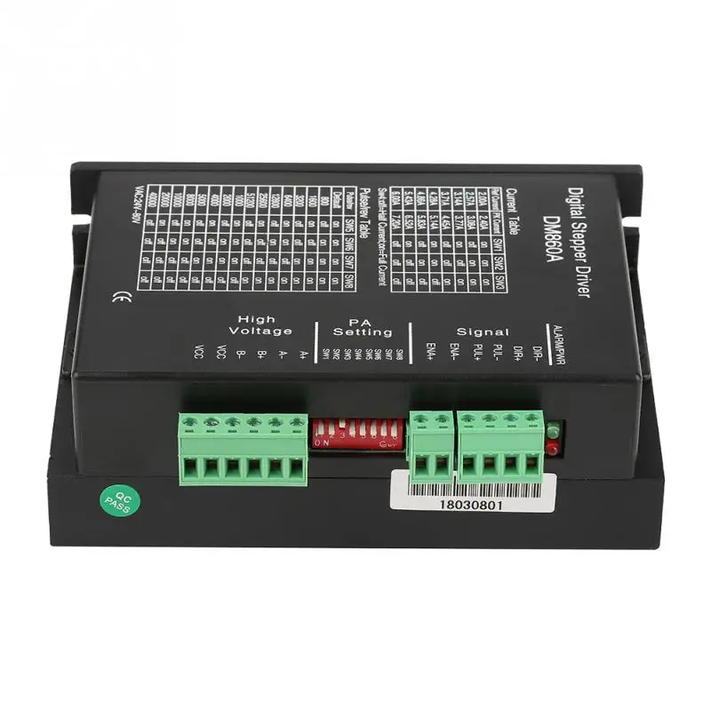 

DC Motor 86HS156-6204A14-B34 Stepper Motor+DM860A Motor Driver 256microsteps Driver motor paso a paso