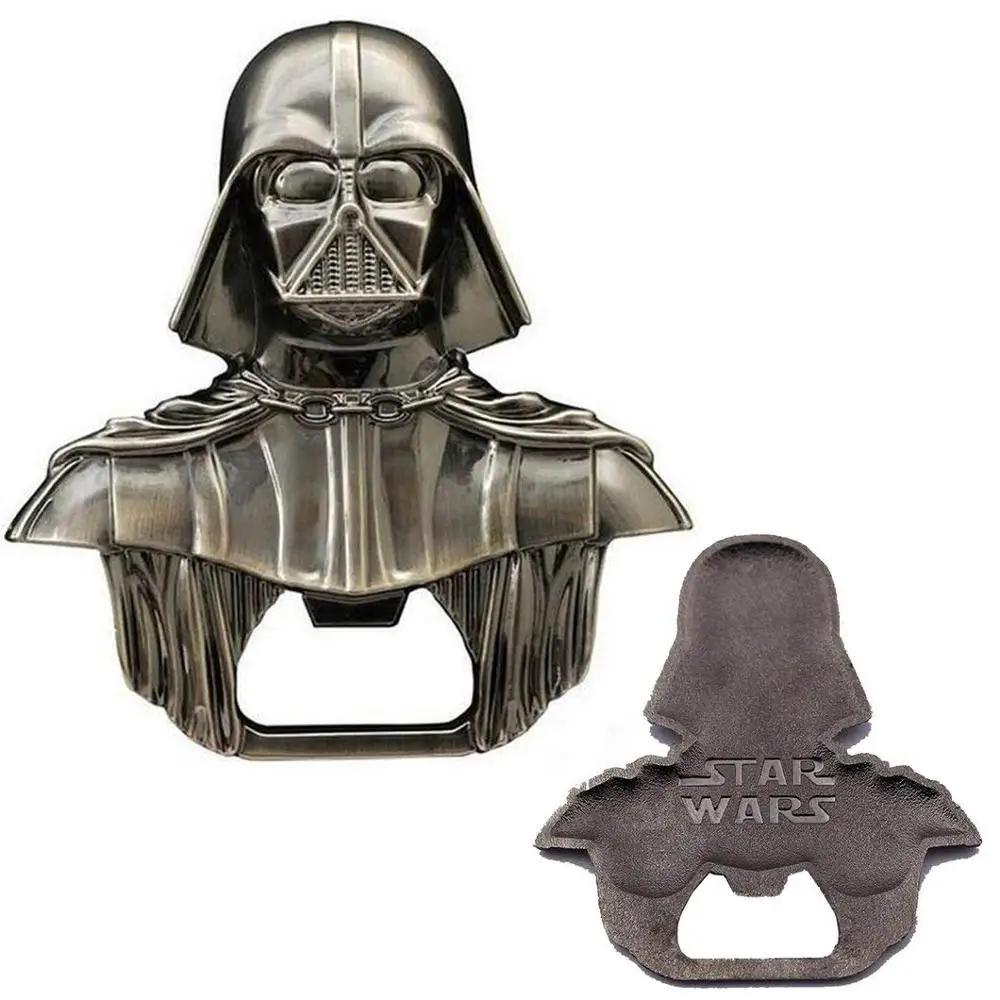 

Star Wars Darth Vader Alloy Beer Bottle Opener Keychain Jewelry Toy High Quality Openers For Kitchen Tools Metal Alloy style