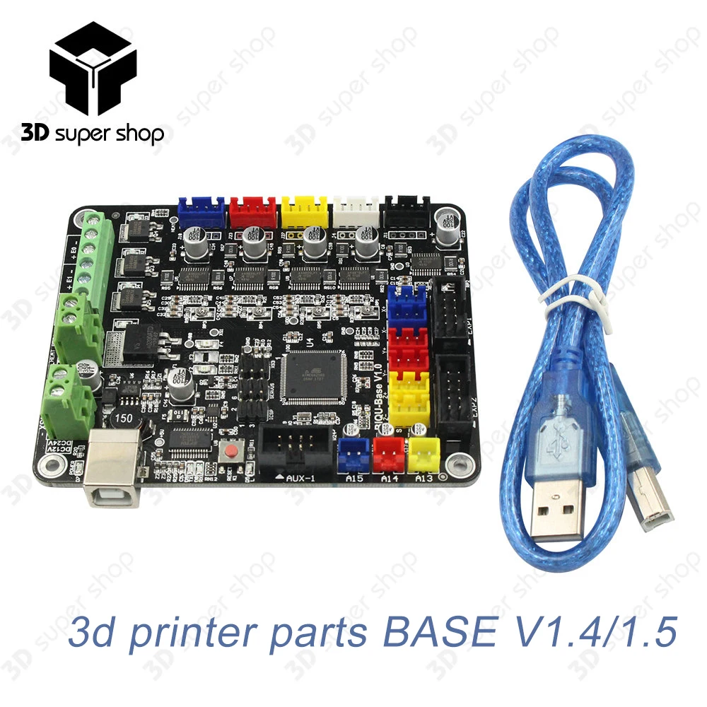 

3D Printer parts MKS Base V1.4 3D Printer Control Board With USB Mega 2560 R3 Motherboard RepRap Ramps1.4 Compatible integrated