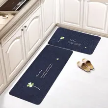 Горячие нескользящей Кухня Коврики резиновым дверной Коврики бегун Ковры передней двери Коврики