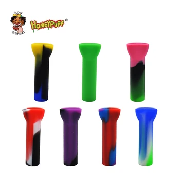 

HONEYPUFF 5pcs Smoking Silicone Reusable Filter Cigarette Holder Mouth Tips Eco-friendly Reusable Silicone Filter