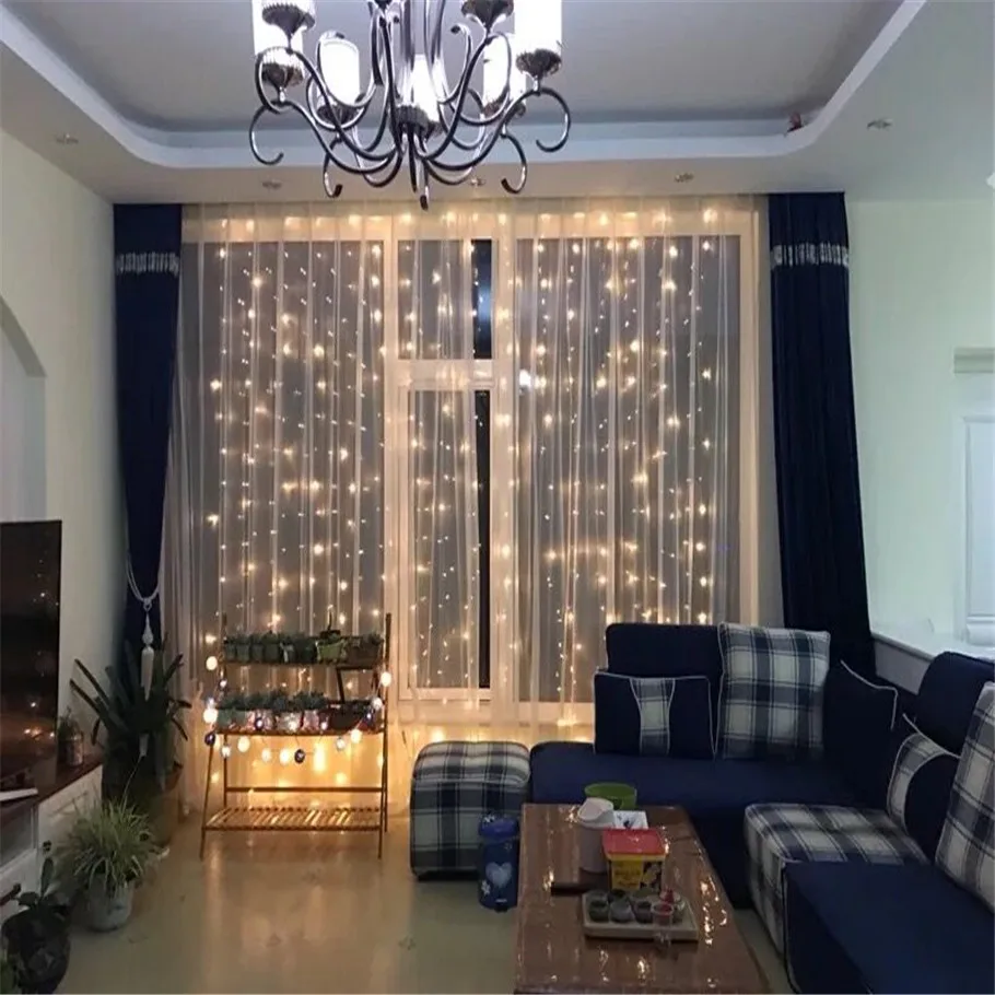 2 м x 180 LED домашний открытый праздник Рождество декоративные Свадебные