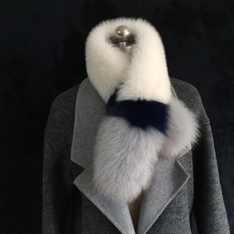 Manufacturers wholesale original exquisite wild hair fox fur scarf fur collar short Japanese and Korean winter ladies scarf