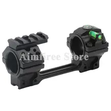 Охотничьи кольца 25,4 мм 30 мм с оптическим двойным прицелом и приспособлением для 11 мм Пикатинни ласточкин хвост