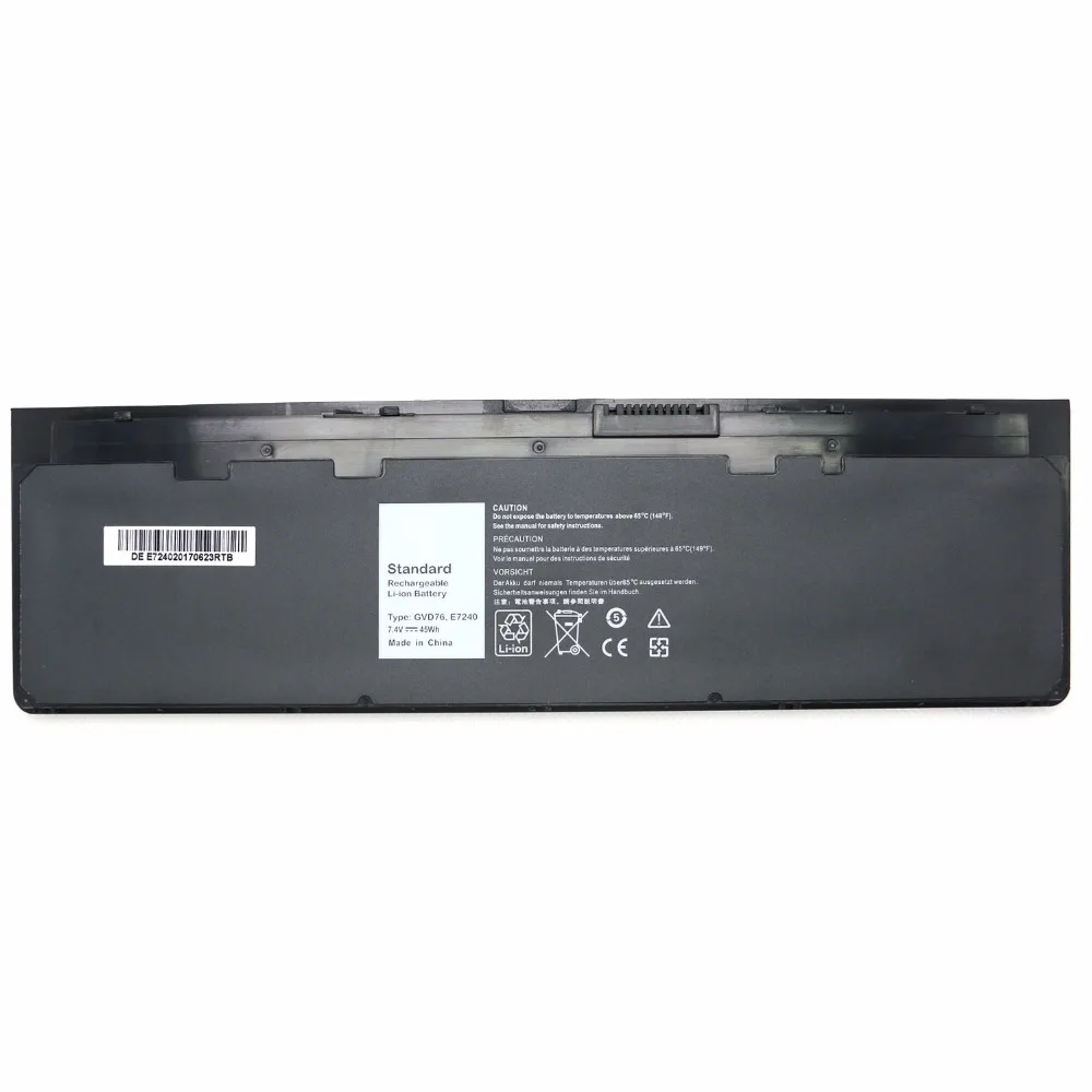 7,4 V 45Wh 451-BBFW GVD76 HJ8KP NCVF0 OEM Перезаряжаемые Батарея для Dell Latitude 12 7000 Latitude E7240 Latitude E7250 ноутбука