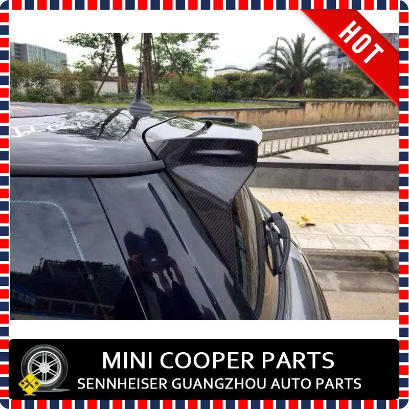 Brand New Real GP2 Carbon Fiber Style UV Protected Spoiler With Original Factory Glue For mini cooper R56 only(1 Pcs/Set