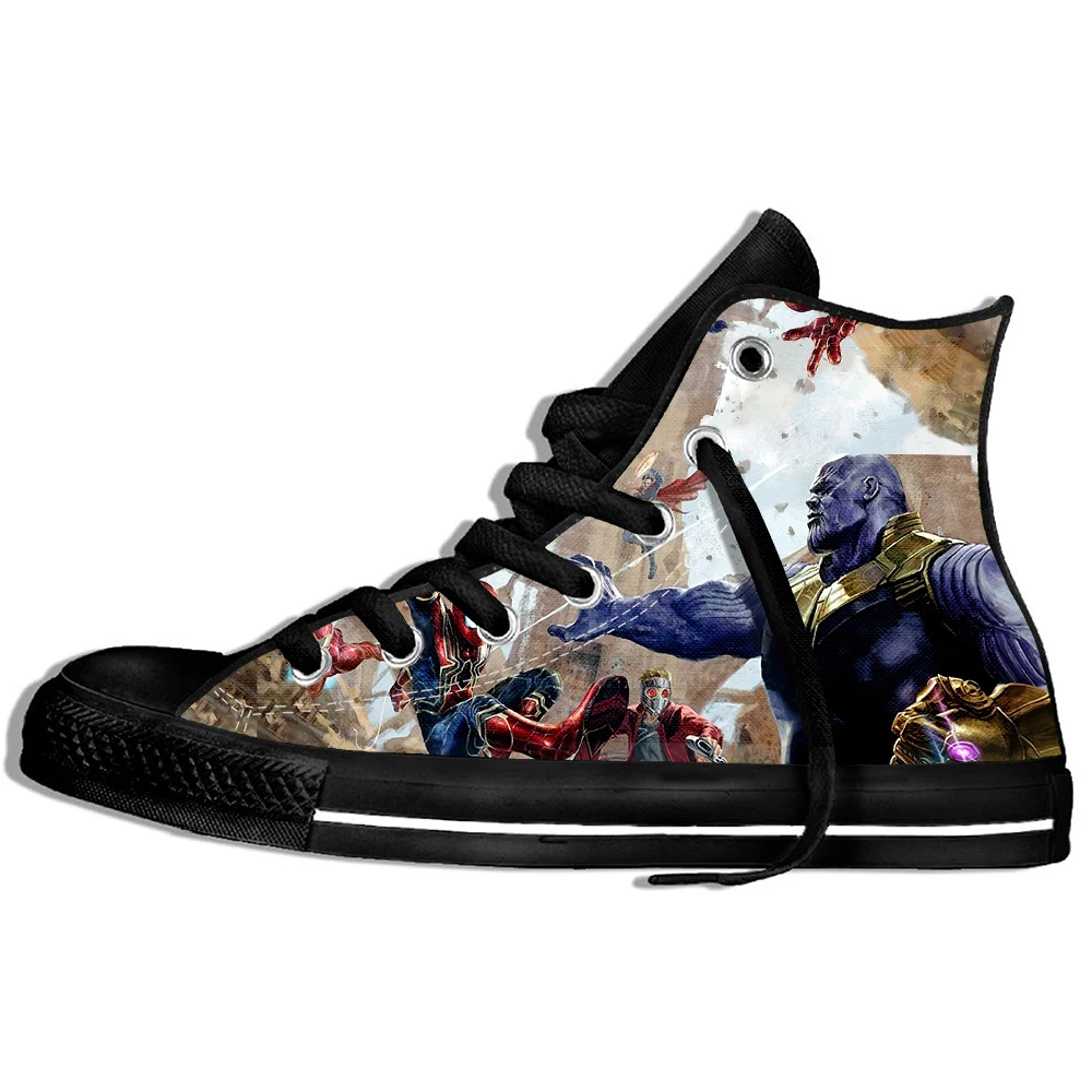 

2019 The Avengers 4 Endgame Shoes Summer Newest Men Sneakers Avenger Road Superhero Design Plimsolls Casual Shoes