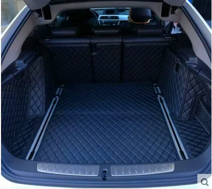 Высокое качество! Полный Комплект ковриков для багажника BMW 3 серии GT F34 328i 335i-2012 водонепроницаемый коврик для багажника