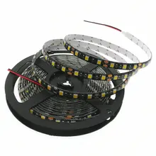 LED Strip 5050 Black PCB DC 12V Flexible LED Light 60 LED m 5m lot RGB
