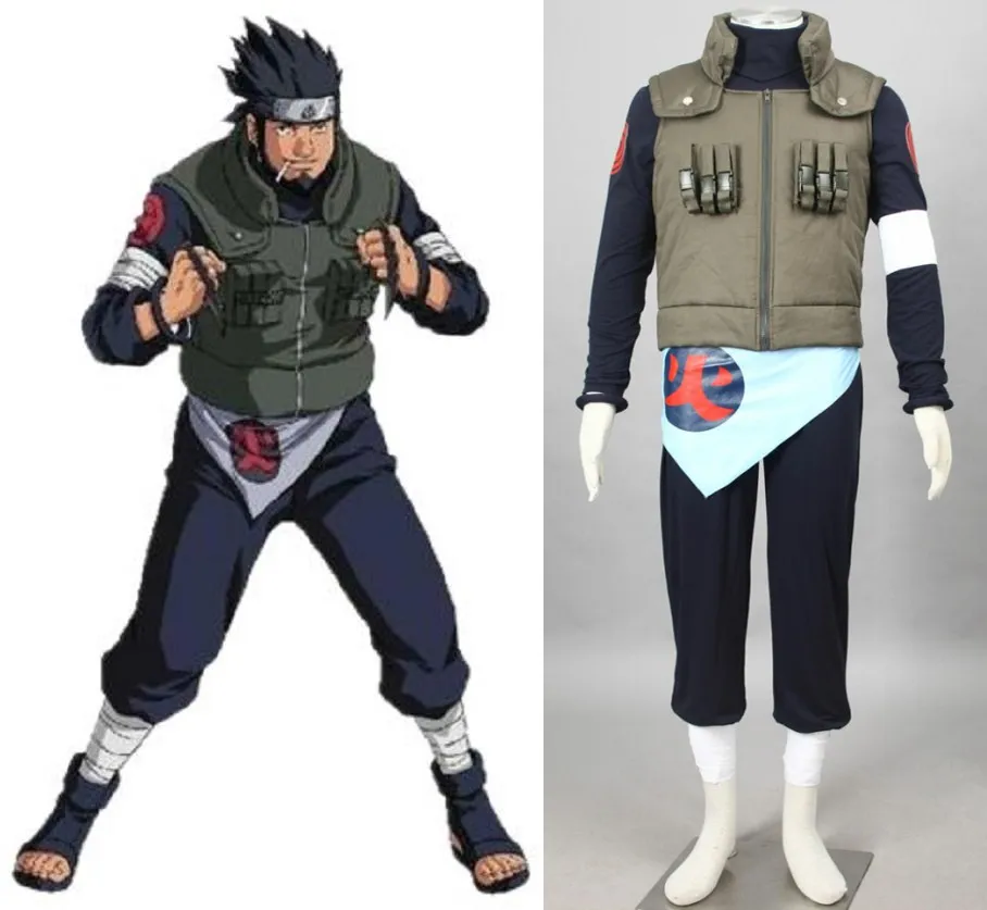 

NARUTO Sarutobi Asuma cosplay costume halloween
