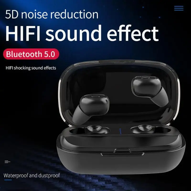 Беспроводные наушники Xi10s TWS Bluetooth 5,0 с зарядным чехлом 3000 мАч