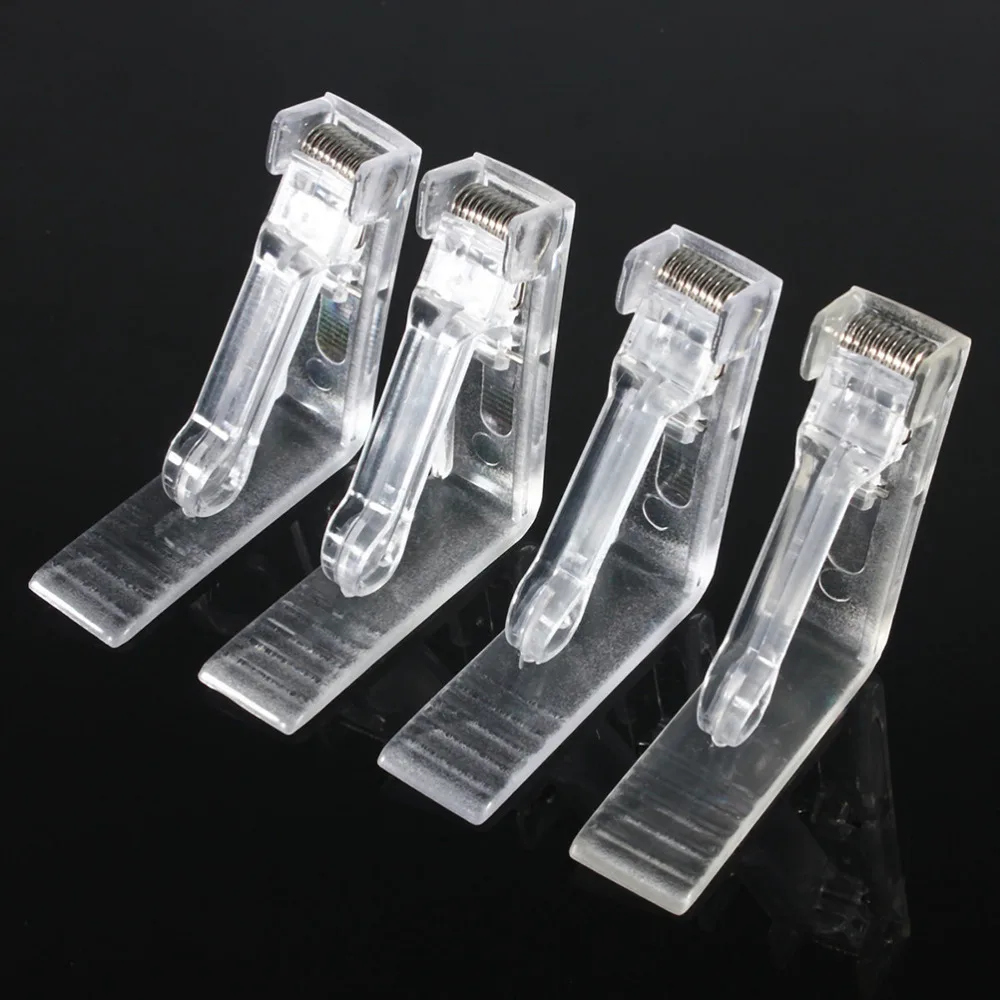 

4Pcs/set Clear Plastic Table Cover Cloth Tablecloth Clip Clamp Holder For Party Wedding