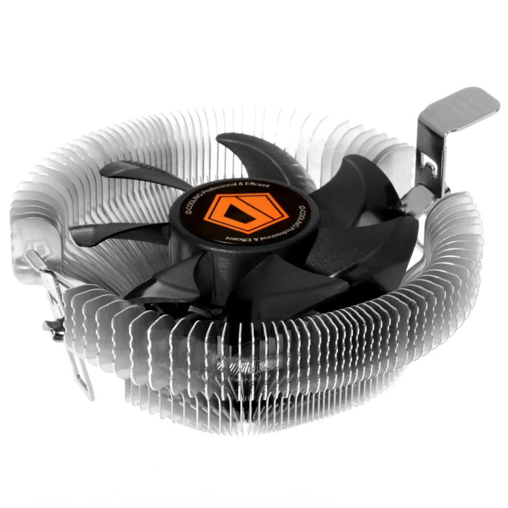 

ID-COOLING DK-01S 65W CPU Cooler for Intel & AMD,80mm Fan with optimized airflow and air pressure and Sunflower Heatsink